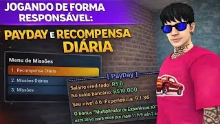 🚀 SUBA DE N&Iacute;VEL R&Aacute;PIDO no RIO RISE RP | PAY DAY + XP SEM FICAR HORAS ONLINE!