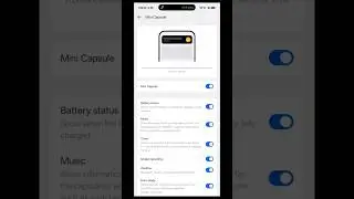 Realme c 55 Ui 6.0 mini capsule live alert animation 🤩#realmeindia #realmec55 #mobilephone #shorts