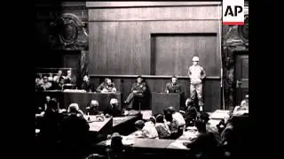 HITLER'S CHAUFFEUR - NUREMBERG TRIALS - FOREIGN COMMENTARY