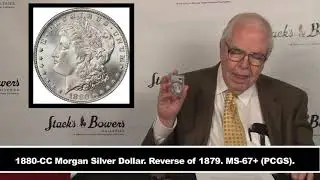 Stack&rsquo;s Bowers Introduces the 1880 CC Morgan Silver Dollar  Reverse of 1879