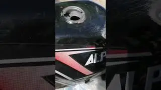 Коротко о качестве покраски бака на новой Альфе. Мопед Alfa RS 11. Китайские мопеды Alfa/Delta/Orion