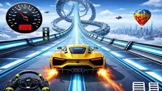 Super Crazy Mega Ramp Gta Car Racing | Gt Car Stunt Game | Android GamePlay |@speedkidz08 