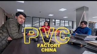 Exploring a MASSIVE PVC Wall Panel Factory in China!