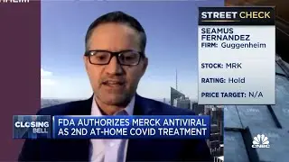 Merck's Covid drug is a massive potential market opportunity: Guggenheim's Fernandez