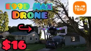 E99D Max Drone Unboxing and Review
