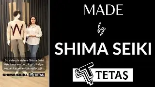 Dikişsiz Intersia W Logolu Kazak / Made by Shima Seiki