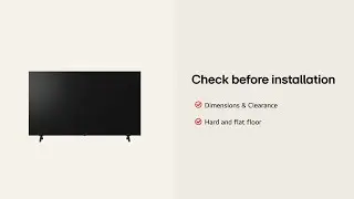 LG QNED TV : Installation Guide &ndash; QNED70 50, 55, 65​
