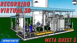 Recorrido Virtual Con Meta Quest 3 Con AutoCAD Plant 3D