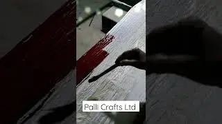 Traditional Wax with Brush Paint: #handmade #scarf #silk #brushpainting #wax #pallicraftsltd