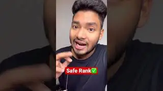 Safe Rank for Delhi University ✅🥳