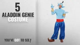 Top 10 Aladdin Genie Costume [2018]: Disney Aladdin genie costume Men's corresponding height