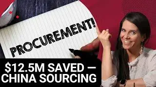 The Data Driven China Sourcing Strategy That Delivered $12.5M in Savings