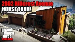 GTA 5 Online - 2862 Hillcrest Avenue House Tour!