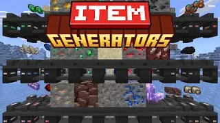 Item Generators (MCPE) Bedrock Edition Free Addon