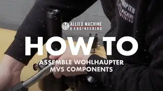 How to assemble Wohlhaupter&reg; MVS connection boring tool components