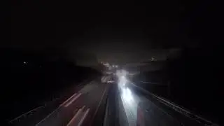 Motorway lights and time lapes
