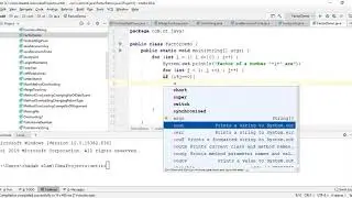 Write a java program to find a factor of a numbers