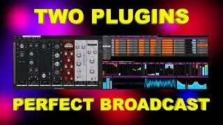 Broadcast voice with only two plugins.