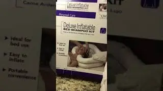 Personal Care Brand Deluxe Inflatable Bed Shampoo Kit for Alzheimer&rsquo;s Patients