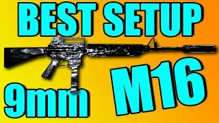 M16 9mm Class Setup (M4A1)!!! Rage Inducing Match!!! Best Modern Warfare Class Setups!!!