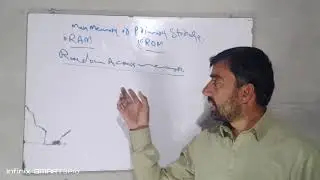 Primary  storage or Main memory , Diffrence  B/W RAM or ROM