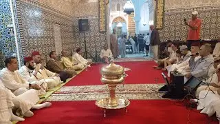 إحياء ليلة المولد النبوي الشريف بضريح مولاي إدريس الأكبر من طرف الشرفاء الأدارسة