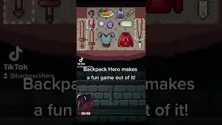 We're on TikTok! 🐭 #BackpackHero #roguelike #pixelart #dungeon #indiegame #indie #gamedev #gaming