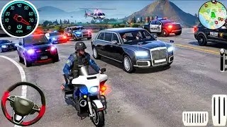 Police Car Chase Simulator 3D Game - Real Cop Cars Driving Simulator 2025 - Android GamePlay 