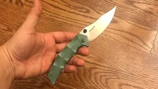 Massdrop Thresher!  Gavco and WE knives collaboration that you need to get your hands on.