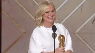 Amy Poehler's Good Hang Beats Ex Will Arnett's Smartless to Win Golden Globes' First Podcast Award