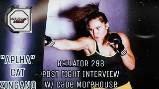 Post fight interview with Cat Zingano