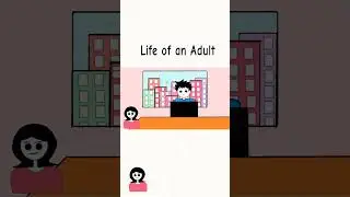 Busy Life😭#animation #busylife#worklife #worklifeharmony