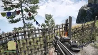 Far Cry 4 EPIC FAIL SWINGING OFF A CLIFF!