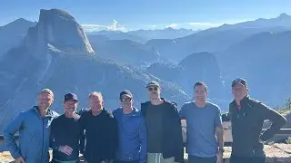 Climbing Half Dome for my 50th