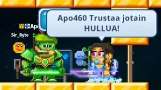 MULLE TRUSTATTIIN JOTAIN HULLUA! | Pixel Worlds Suomi |
