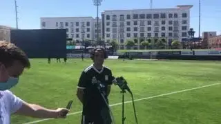 Ciaran Winters talks about his FC Tulsa debut with Barry Lewis