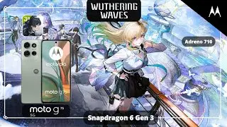 Wuthering Waves Prueba Gaming en el Motorola G75 5G (Snapdragon 6 Gen 3) Rendimiento!!