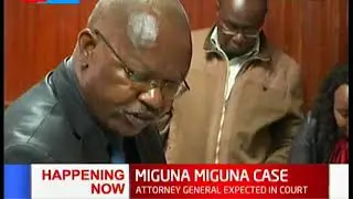 MIGUNA MIGUNA CASE: Attorney General expected in court to explain why orders not followed