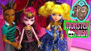 Nostalgia Video: Monster High Draculaura Ever After High Blondie Lockes Thronecoming