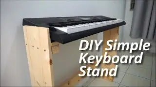 DIY Simple Keyboard Stand | Casio CTK-3200| Woodworking | Vlog 003