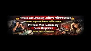 Premium Visa Consultancy- বিরুদ্ধে প্রতারণার অভিযোগ রয়েছে, অনেক মানুষ আর্থিকভাবে ক্ষতিগ্রস্ত হয়েছে।