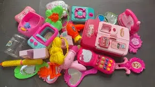 2:59 Minutes Satisfying With Unboxing Hello Kitty Barbie Doll Makeup Set |ASMR