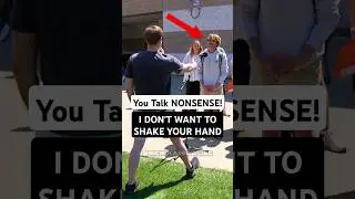 Atheist Wouldn't Shake My Hand