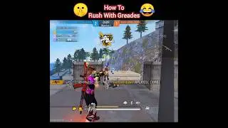 HOW TO RUSH 😂 WITH GRENADES 🤯