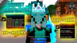 Market Manipulation is OVERPOWERED (Hypixel SkyBlock)