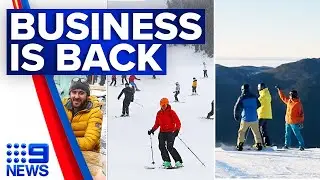Thredbo begins its post-lockdown recovery | 9 News Australia