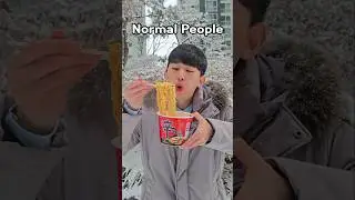 How To Eat Icecream In Winter -Normal People vs Psychopaths-