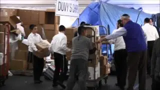 Tomchei Shabbos Distribution Lakewood 2014