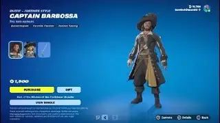 Fortnite Captain Barbossa Skin