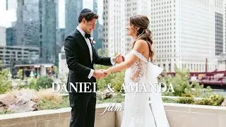 AMANDA + DANIEL WEDDING VIDEO AT HAROLD WASHINGTON LIBRARY, CHICAGO, IL